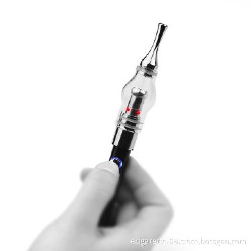 Unique design huge vapor V8S wax atomizer galss tank v8s